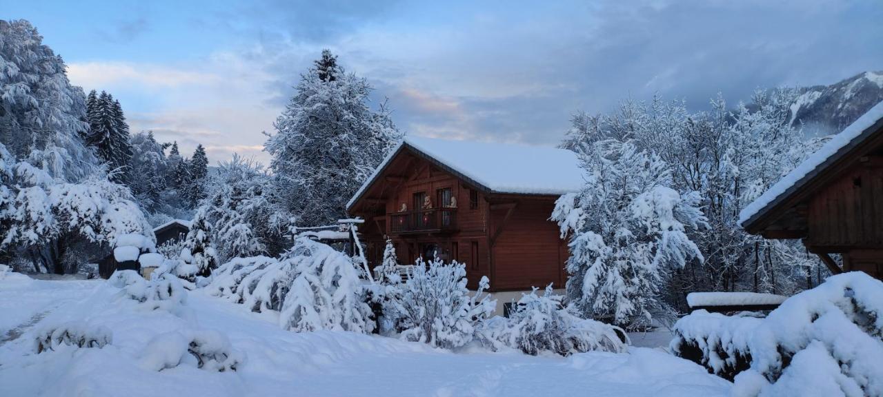Chalet Les Vagnys - Lac Des Vernays La Riviere-Enverse Exterior foto